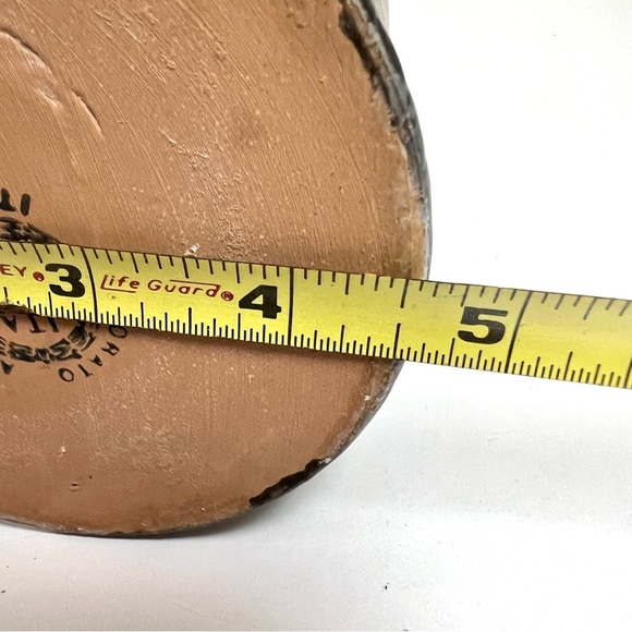 ITALICA ARS 2-piece Vintage MID CENTURY MODIGLIANI POTTERY 8.5” Peasant Women - Picture 9 of 13